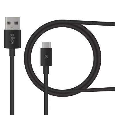 Дата кабель USB 2.0 AM to USB-C 0.2m black Piko (1283126493843)