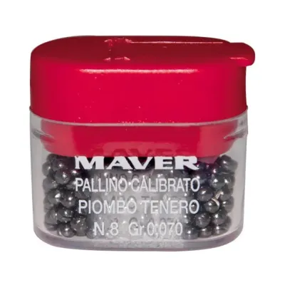 Грузило Maver набір Pallini Supercalibrati Teneri 9 (0.060g) (1300.34.58)
