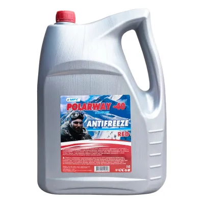 Антифриз МФК "POLAR WAY" червоний 8,87кг (148478)