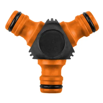 Трійник для шлангу Neo Tools трійник 1/2"-3/4", двокомпонентний (15-744)