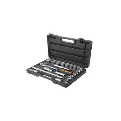 Набір інструментів Tolsen головок торцевих 1/2" 22 предмети "ПРОФІ" (15139)