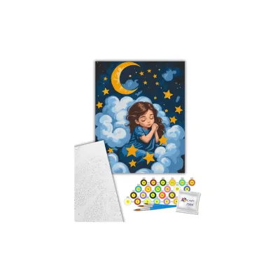 Картина по номерам ArtCraft Спляче янголятко 40х50 см (15589-AC)