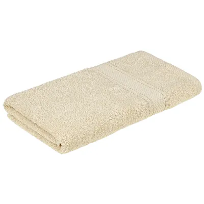 Рушник Home Line махровий бордюрний (кремовий) 400 гр/м2, 70х140 см (181821)