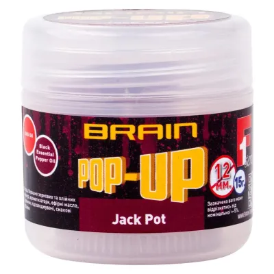 Бойл Brain Pop-Up F1 Jack Pot (копчена ковбаса) 12mm 15g (1858.04.08)