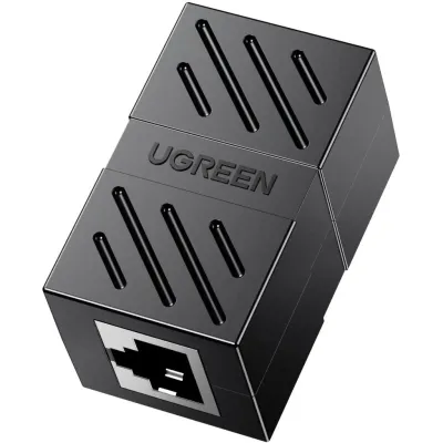 Зрощувач RJ-45 NW114 Ethernet Cable Extender Adapter Black Ugreen (20390)