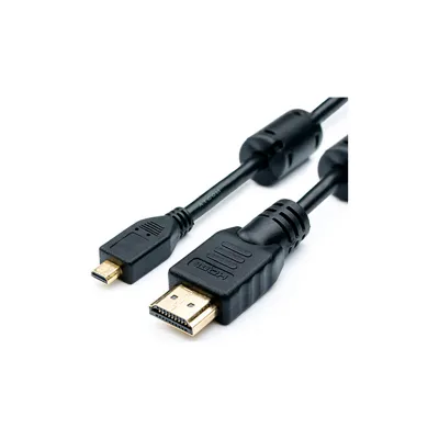 Кабель мультимедійний HDMI M to HDMI micro M 2.0m Atcom (22402)