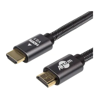 Кабель мультимедійний HDMI M to HDMI M 30.0m V2.1 active Atcom (23730)