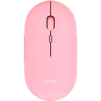 Мишка Trust Puck Wireless/Bluetooth Silent Pink (24125)