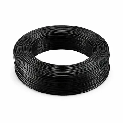 Кабель силовий MYSUN гнучкий, мідний, бухта 610м BLACK (24AWG-BK)