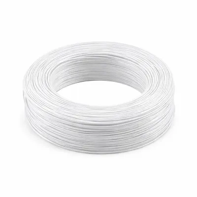Кабель силовий MYSUN гнучкий, мідний, бухта 610м WHITE (24AWG-WT)