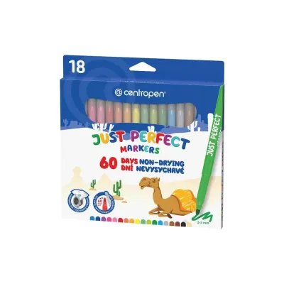 Фломастеры Centropen 2510 Perfect, 18 colors (2510/18)