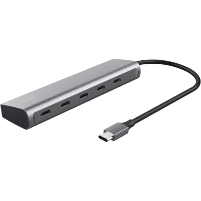 Концентратор Trust Halyx 5-Port USB-C Hub (25136)