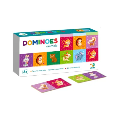 Настільна гра DoDo Доміно Тваринки (300248)