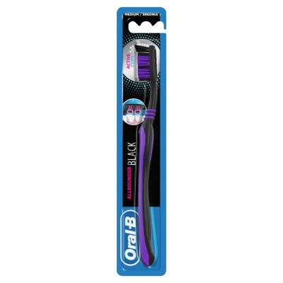 Зубна щітка Oral-B Всебічна чистка Black 40 Medium 1 шт. (3014260101473)