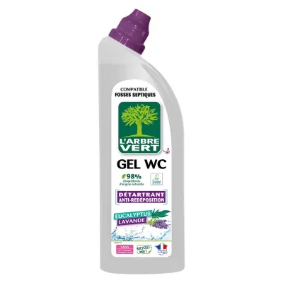 Засіб для чищення унітазу L'Arbre Vert Лаванда та евкаліпт 750 мл (3450601045738)