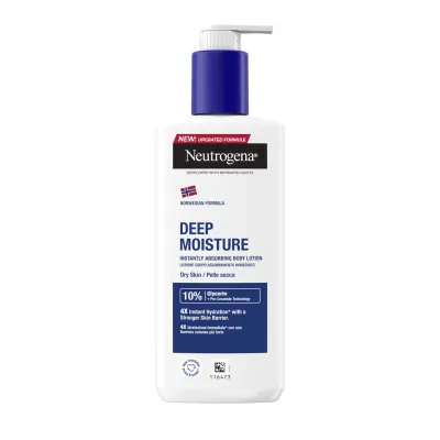 Лосьйон для тіла Neutrogena Норвезька формула Глибоке зволоження для сухої шкіри 250 мл (3574661190709/3574660514520/3574661759869)