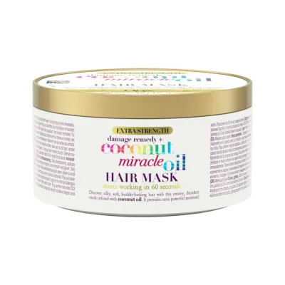 Маска для волосся OGX Coconut Miracle Oil Зміцнювальна 300 мл (3574661685168)