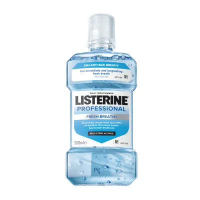 Ополіскувач для порожнини рота Listerine Professional Свіжий подих+ 500 мл (3574661860558)