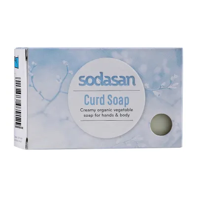 Тверде мило Sodasan органічне для чутливої шкіри Неароматизоване 100 г (4019886079129)