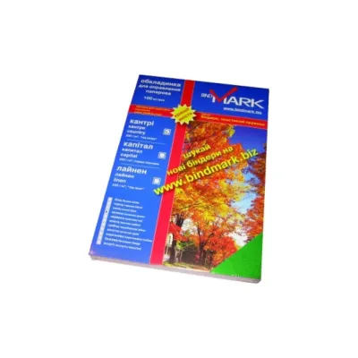 Обкладинка для палітурки bindMARK карт. Кантри А4 230г/м2 (100 шт.) зел.(8717201111269) (41705)
