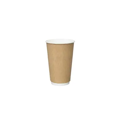 Стакани одноразові Ripple паперові 450 мл 20 шт. коричневі (450765)
