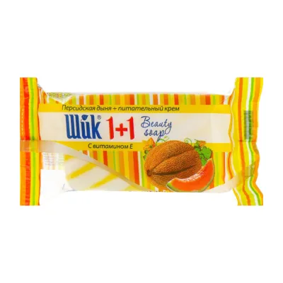 Тверде мило Shik 1 + 1 Персидська диня і Живильний крем 4 х 90 г (4820023362420)