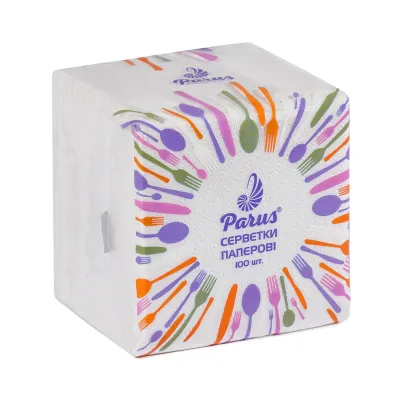 Серветки столові Parus 1 шар 100 шт. (4820044170073)