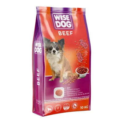 Сухий корм для собак Wise Dog Beef 10 кг (4820111141562)
