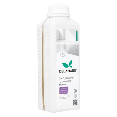 Засіб для миття підлоги DeLaMark Лимонник та вербена 1 л (4820152333742)