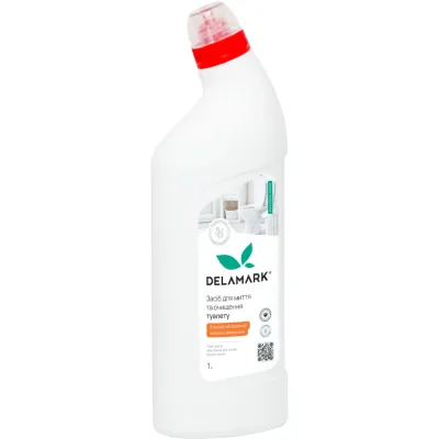 Засіб для чищення унітазу DeLaMark Жасмин та квітка апельсину 1 л (4820152333759)