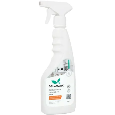 Спрей для чищення кухні DeLaMark Жасмин та квітка апельсину 500 мл (4820152333773)