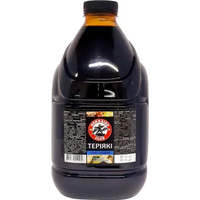 Соус Hokkaido Club Соєвий Теріякі 3 л (4820172440956)