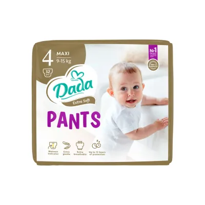 Підгузки Dada Extra Soft 4 Maxi (9-15 кг) 32 шт (4820174980689)