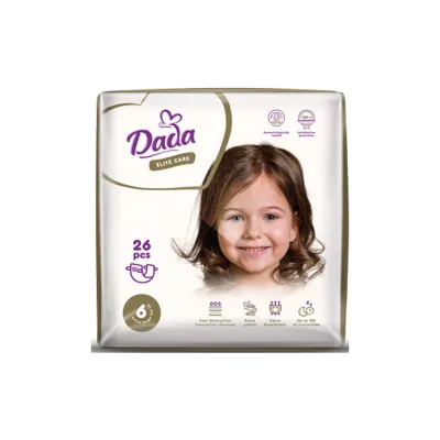 Підгузки Dada Elite Care Extra Large 6 (16+ кг) 26 шт (4820174981129)
