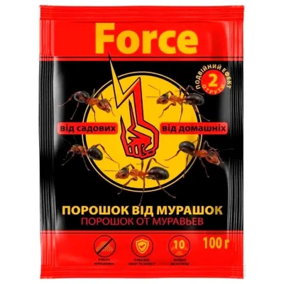 Порошок від комах Force Від мурашок 100 г (4820214191143)