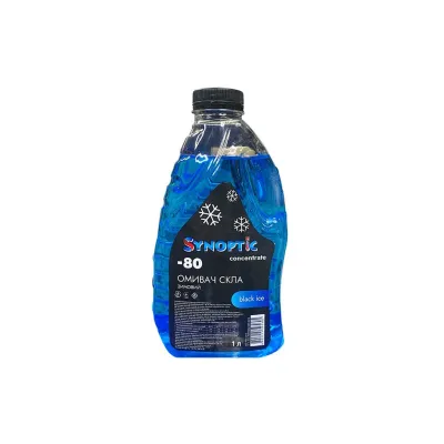 Омивач автомобільний Synoptic Чорний Лід (-80) 1л ПЕТ (4820215595605)