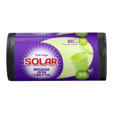 Пакети для сміття Solar Household 35 л 50 шт. (4820269930049)