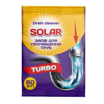 Засіб для прочищення труб Solar Household 80 г (4820269930117)