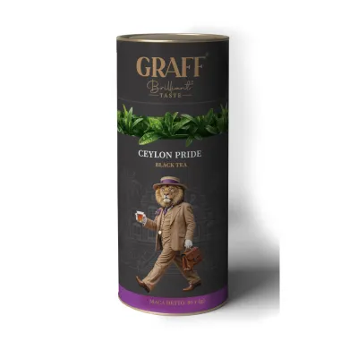 Чай Graff Ceylon Pride Чорний 80 г (4820279610832)