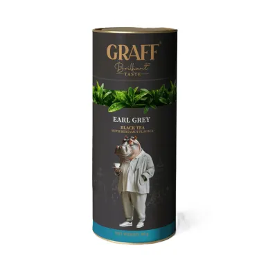Чай Graff Earl Grey Чорний Байховий 80 г (4820279610849)