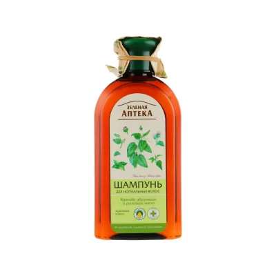 Шампунь Green Pharmacy Кропива дводомна та реп'яхова олія 350 мл (4823015904967)