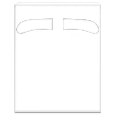 Гігієнічні накладки на унітаз PRO service 1/4-складання 200 шт. (4823071677652)