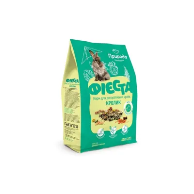 Корм для гризунів Природа Фієста «Кролик» 600 г (4823082413874)