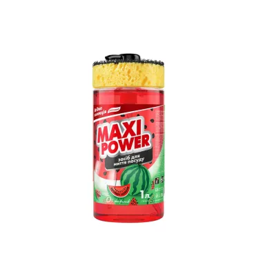 Засіб для ручного миття посуду Maxi Power Кавун 1 л (4823098414230)