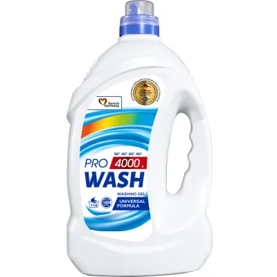 Гель для прання Pro Wash Універсальний 4 кг (4823128000945)