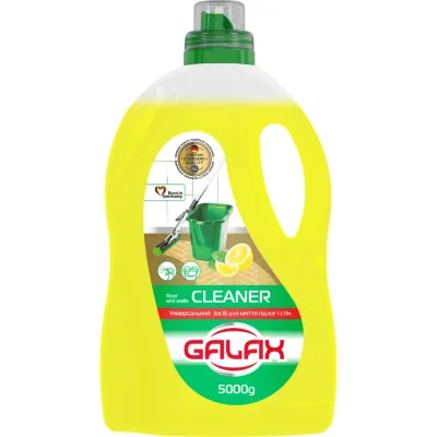 Засіб для миття підлоги Galax das PowerClean Лимон 5 кг (4823128002352)