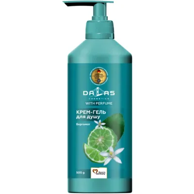 Гель для душу Dalas Cosmetics Бергамот 500 г (4823128004783)