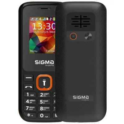 Мобільний телефон Sigma X-style 171 MINI Black-Orange (4827798813737)