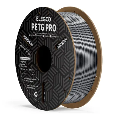Пластик для 3D-принтера ELEGOO PETG PRO 1кг, 1.75мм, silver (50.203.0207)