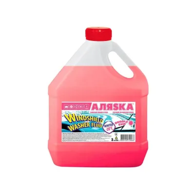 Омивач автомобільний Аляsка -20С Бабл Гам 3л (5361)